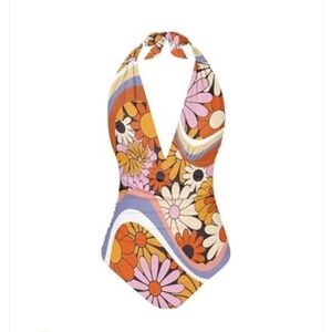 NWOT/ One Piece Bathing Suit for Women Custom Tummy Control Bathing Suits Trendy